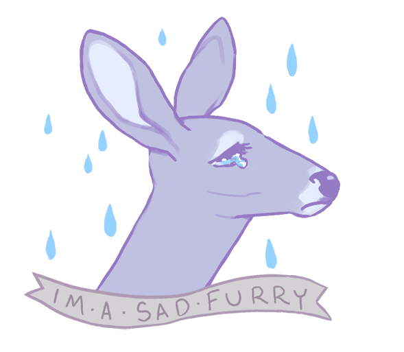 crying deer